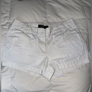 J.Crew White Chino Shorts